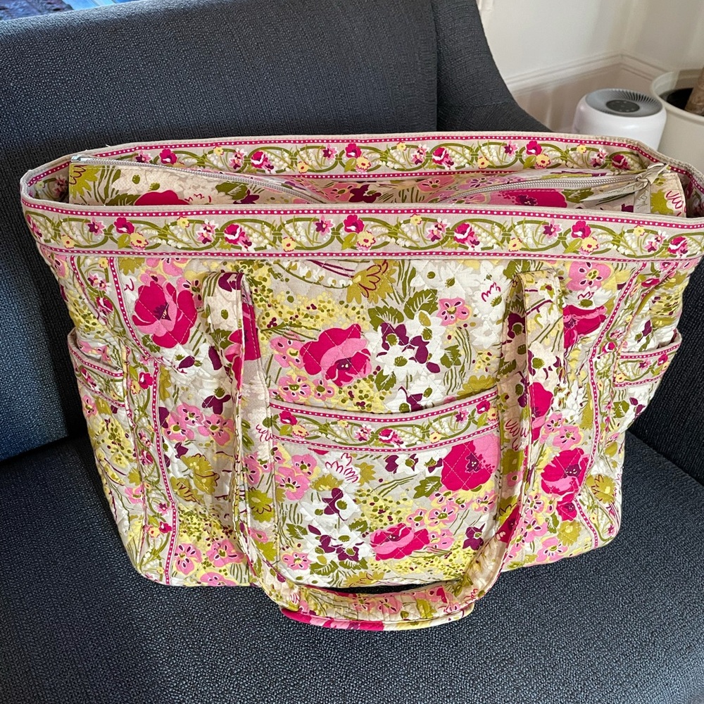 Large Vera Bradley Travel Tote